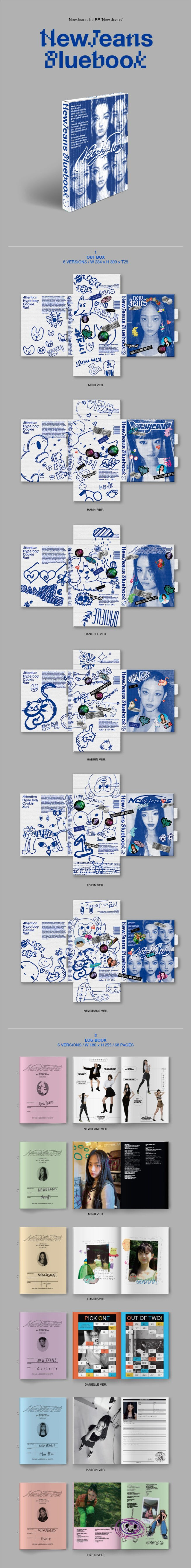 NewJeans – New Jeans (Bluebook Version)